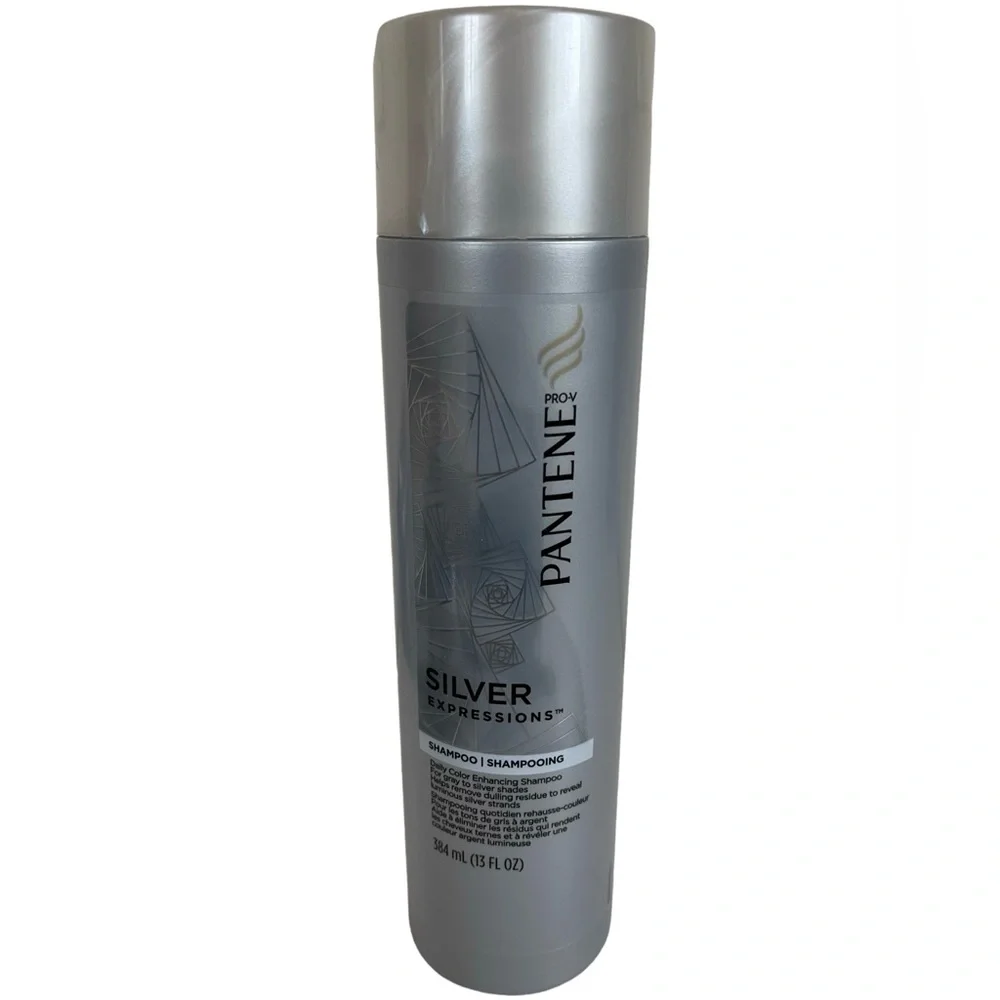 Pantene Pro-V Silver Expressions Shampoo Daily Color Enhancing Gray Silver Hair